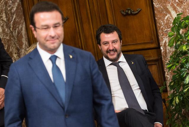 Matteo Salvini Stefano Candiani