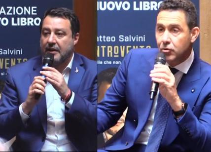 Europee, Salvini presenta Vannacci: "Un generale per parlare di pace". Video