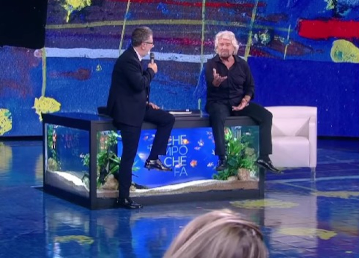 Beppe Grillo e Fabio Fazio