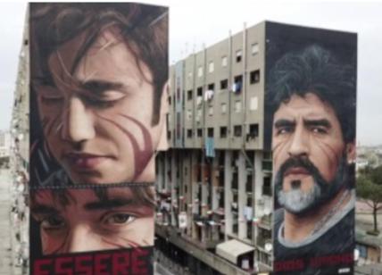 Napoli, il mega murale di Maradona sacrificato. "Diego lo avrebbe apprezzato"