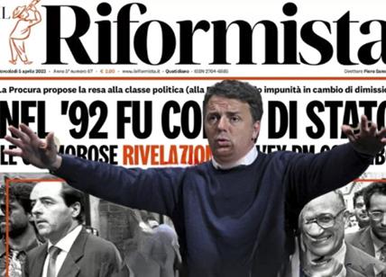 Il tormento di Renzi: dopo solo dieci mesi lascia la direzione del Riformista