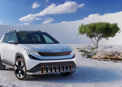Škoda Epiq: il nuovo city SUV elettrico debutta nel 2025