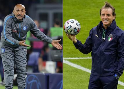 Spalletti pole Nazionale, ma 'grana' Napoli. Mancini: 40 milioni dall'Arabia