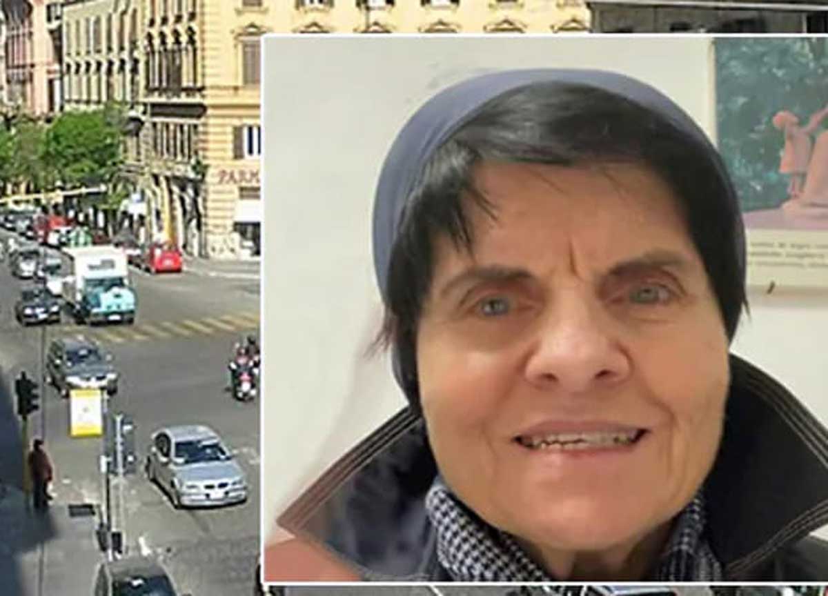 La suora travolta e uccisa a via Merulana La suora travolta e uccisa a via Merulana