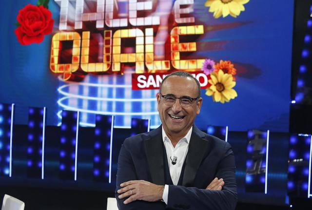 Carlo Conti presenta Tale e Quale Sanremo