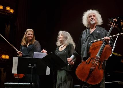 Il concerto alla Scala dei tre grandi solisti Argerich, Jansen e Maisky