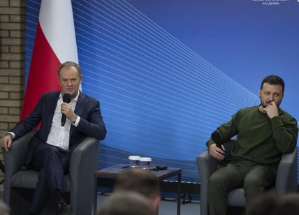 Il premier Tusk in visita da Zelensky: "Nuovi aiuti a Kiev dalla Polonia"