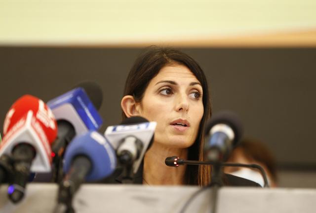 Virginia Raggi (foto Lapresse)