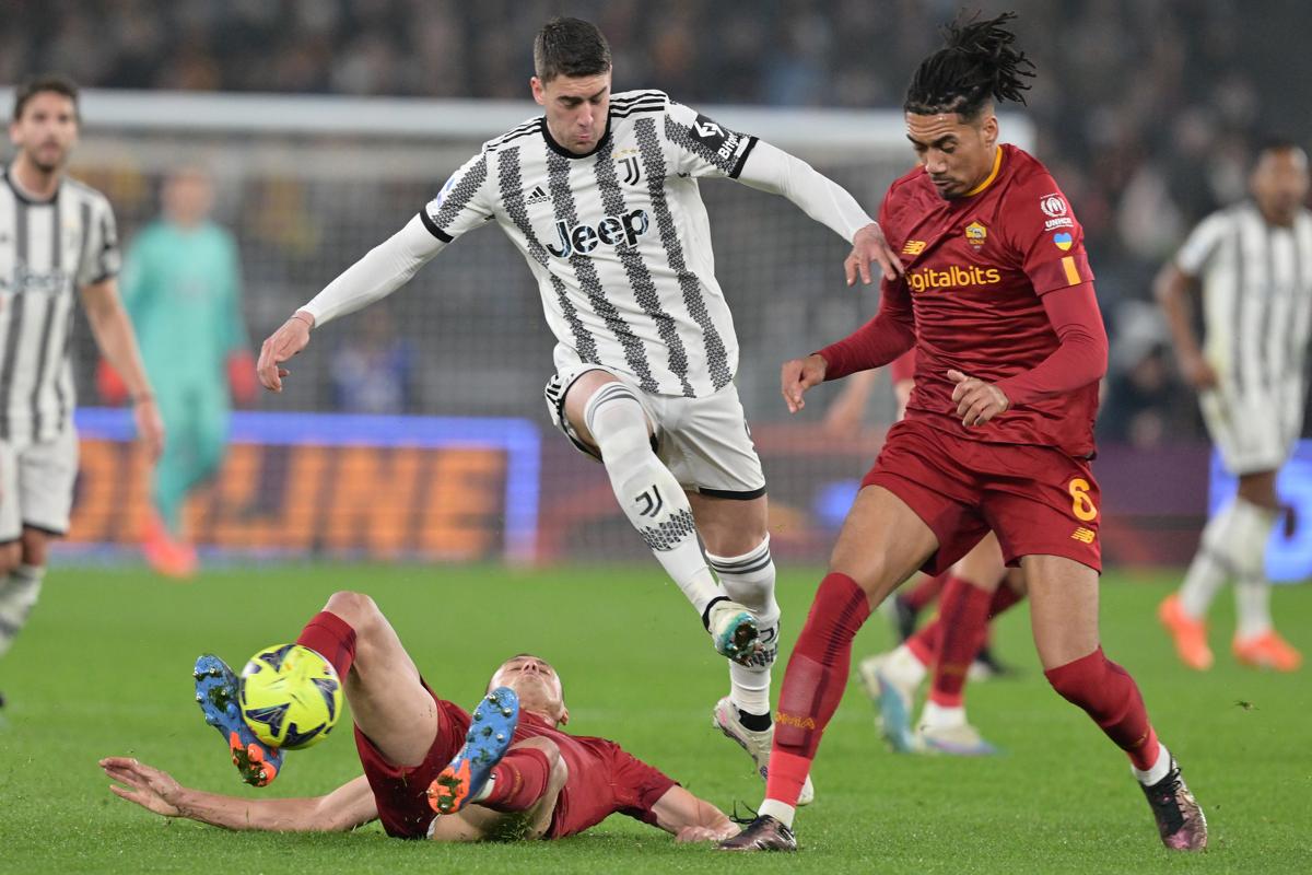 Vlahovic Juventus Smalling Roma