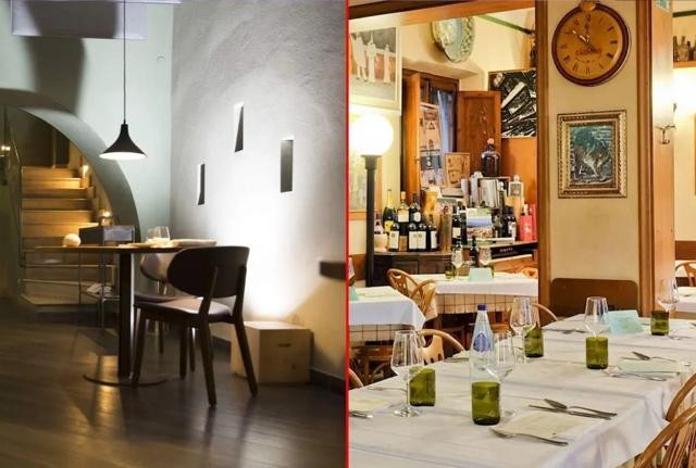 Lo Zia Restaurant di Roma e la Trattoria Da Burde di Firenze