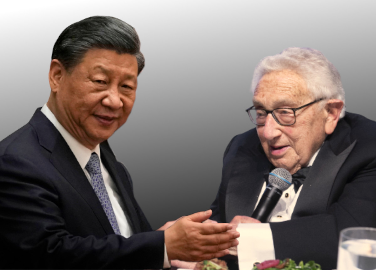 Xi Jinping e Henry Kissinger
