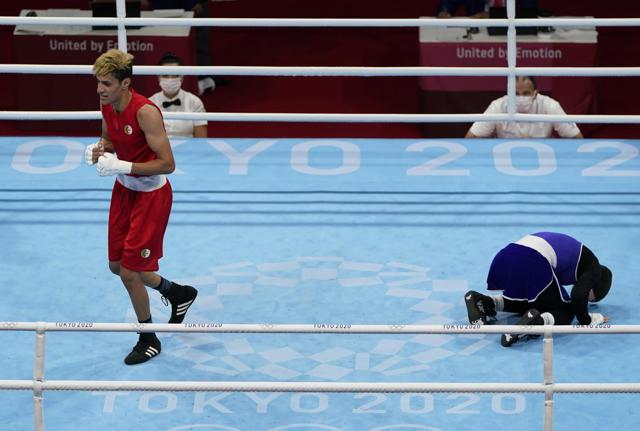 Imane Khelif (foto Lapresse)