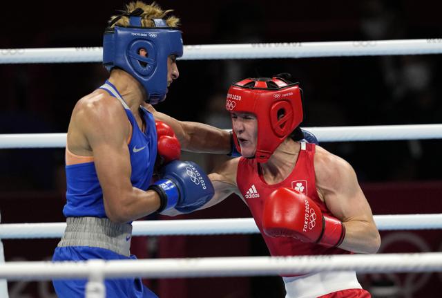 Imane Khelif (foto Lapresse)