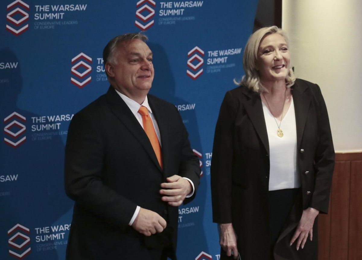 Orban e Le Pen