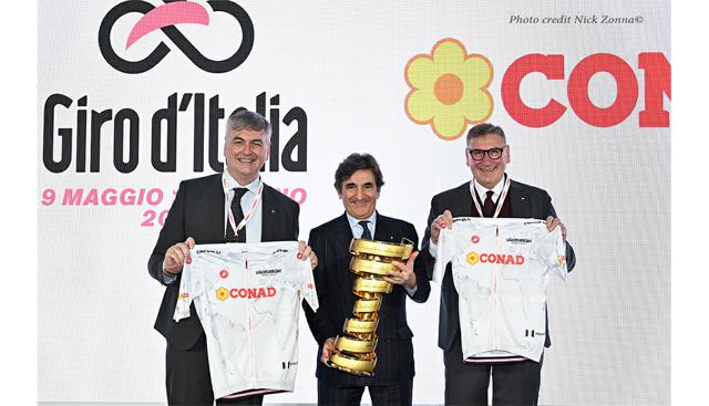 Conad sponsor Maglia Bianca del Giro d’Italia