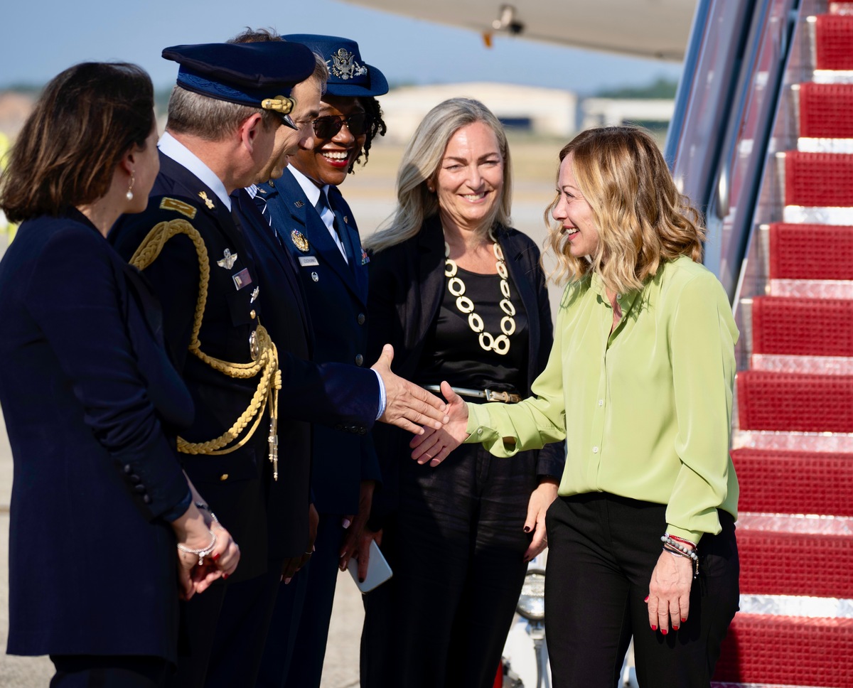 La premier Meloni a Washington per il vertice Nato che celebra i 75 anni dell'Alleanza.