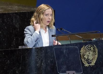 Meloni distrugge il modello Onu: "Servono principi di eguaglianza e rappresentatività. Basta gerarchie"