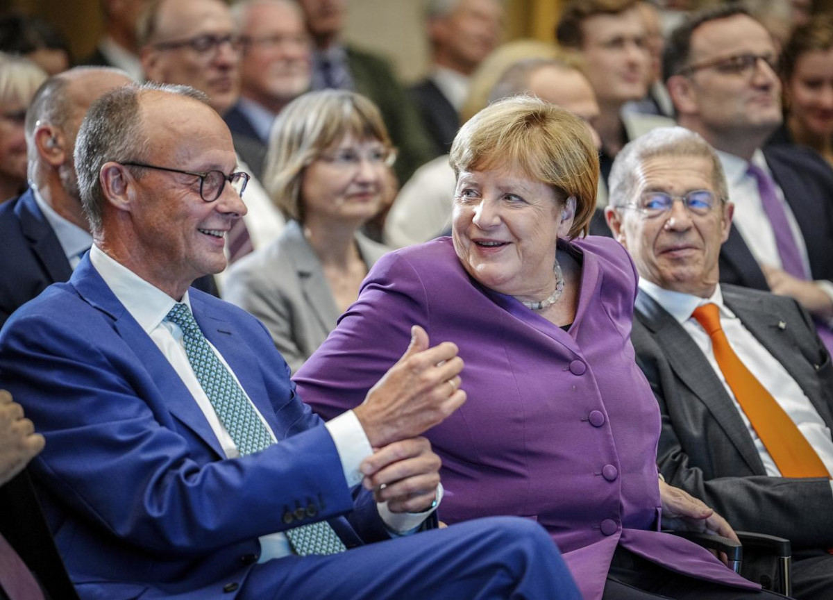 Friedrich Merz, leader della Cdu in Germania (Foto Lapresse)