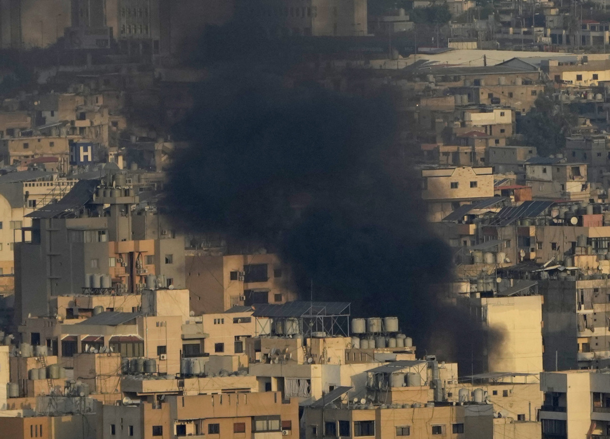 Bombardata Beirut in Libano