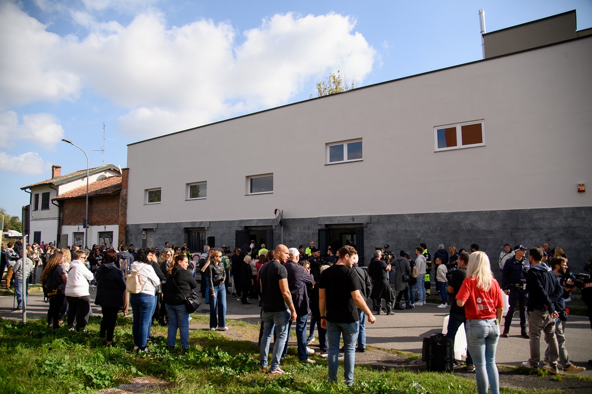 Rozzano, i funerali di Manuel Mastrapasqua