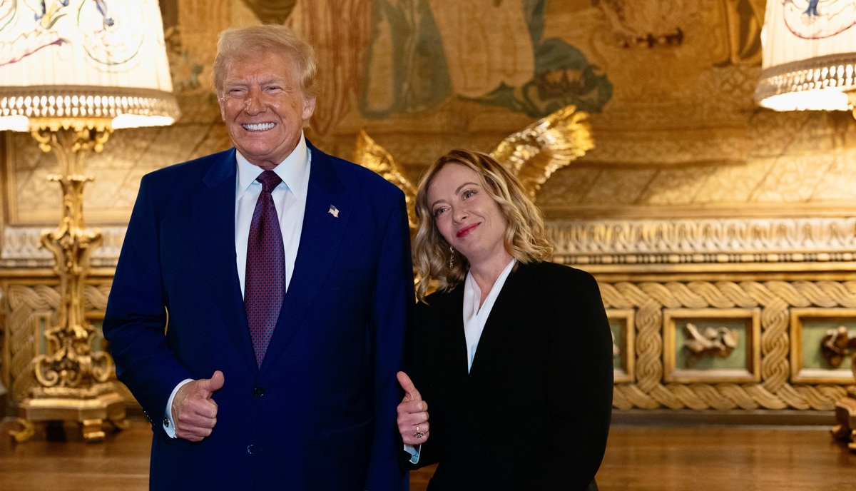 Donald Trump e Giorgia Meloni