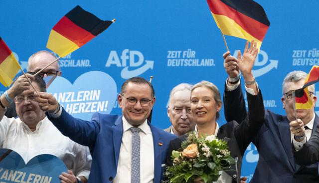 Alice Weidel, leader di Afd in Germania (Foto Lapresse)