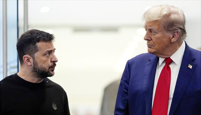 Vladimir Zelensky e Donald Trump