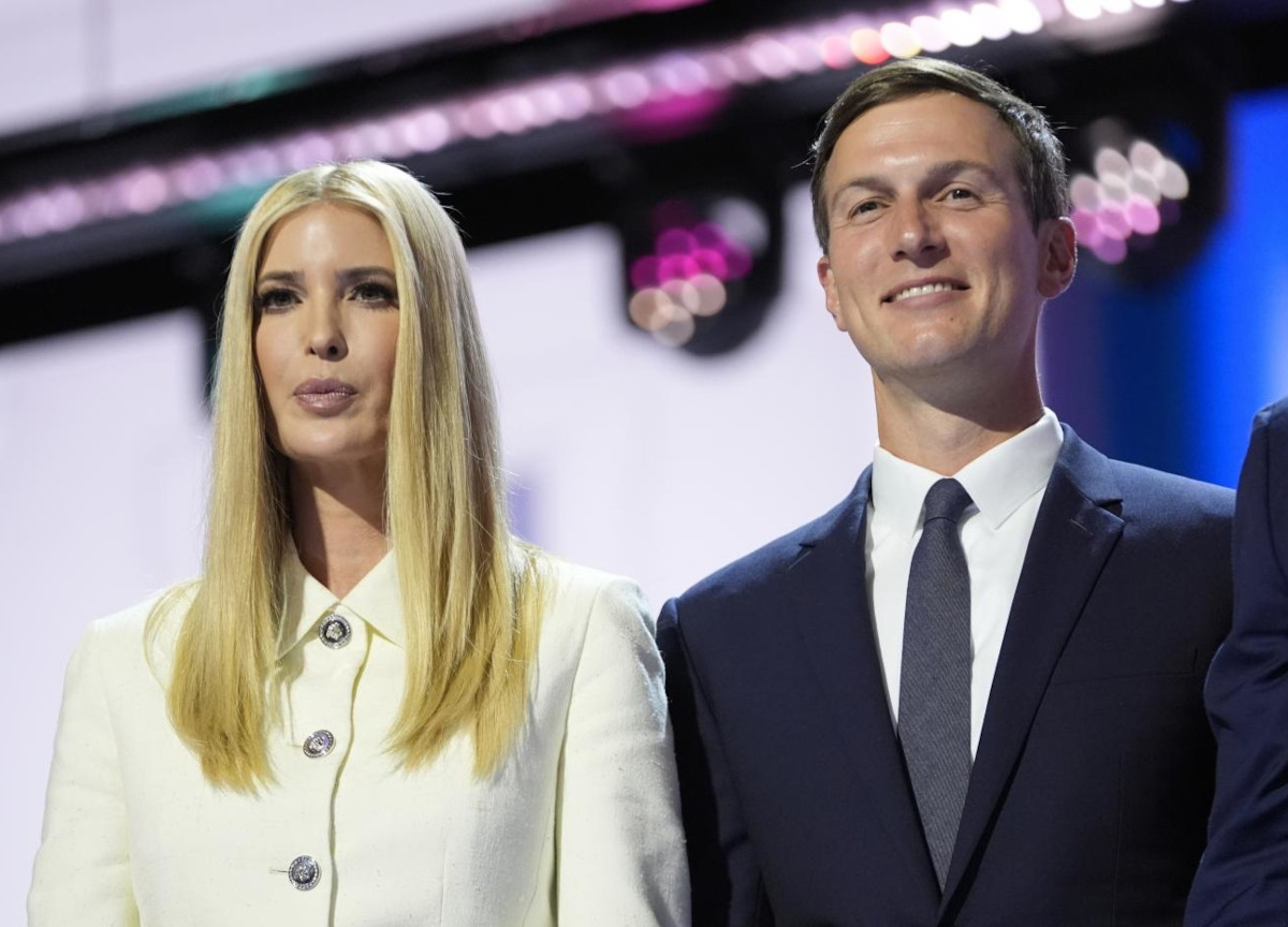 Ivanka Trump e Jared Kushner (Foto Lapresse)