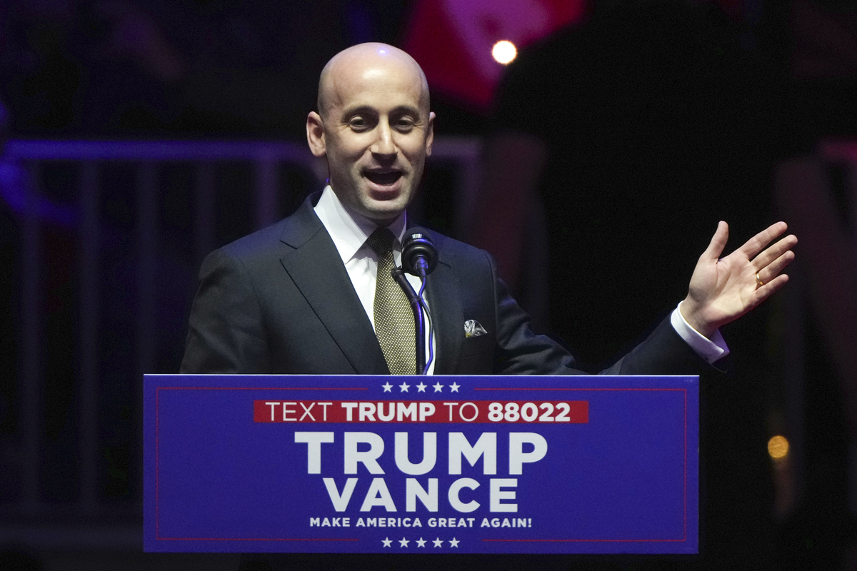 Vice capo di gabinetto per le politiche e la sicurezza interna: Stephen Miller