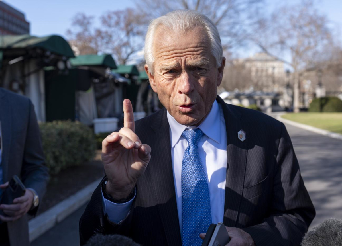 Peter Navarro, l'ideatore dei "dazi mondiali" (Foto Lapresse) Peter Navarro, l'ideatore dei "dazi mondiali" (Foto Lapresse)