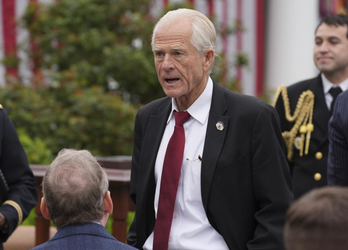 Peter Navarro, l'ideatore dei "dazi mondiali" (Foto Lapresse) Peter Navarro, l'ideatore dei "dazi mondiali" (Foto Lapresse)