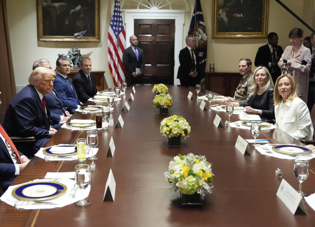 Trump e Meloni (Foto Lapresse) Trump e Meloni (Foto Lapresse)