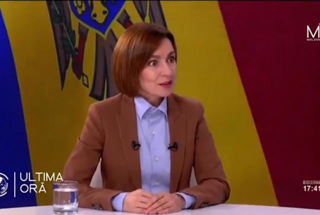 Moldavia, sisma in diretta tv: l'autocontrollo della presidente Maia Sandu diventa virale