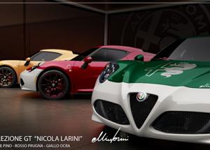 Alfa Romeo 4C - Collezione GT â€œNicola Lariniâ€: un tributo alla leggenda del DTM