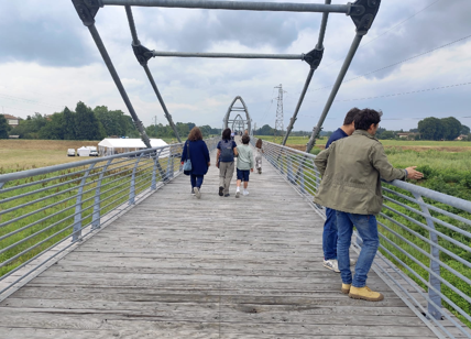 ANBI, il Consorzio della bonifica Renana inaugura il ponte ciclo-pedonale