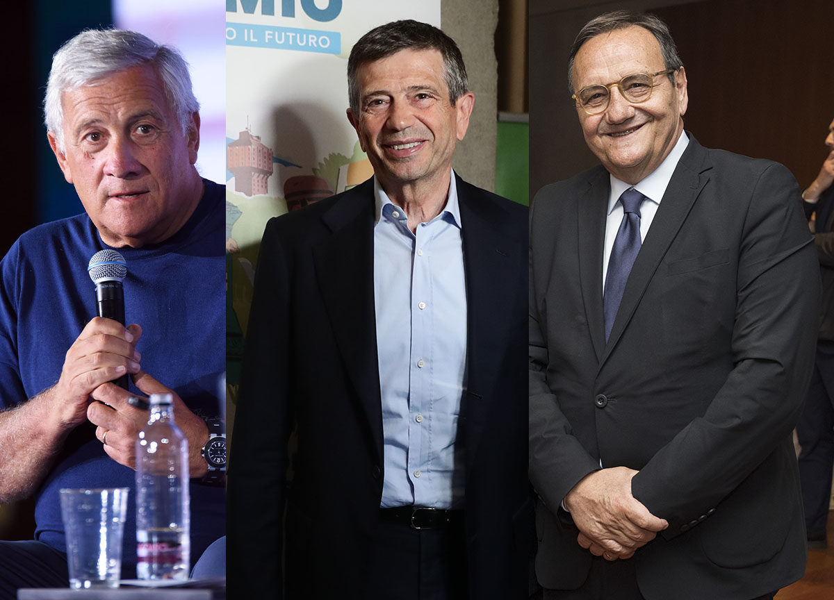 Antonio Tajani  -  Maurizio Lupi -  Mario Baccini -