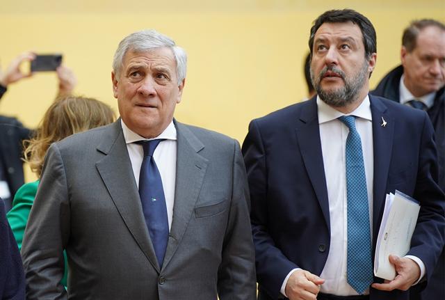 Antonio Tajani - Matteo Salvini