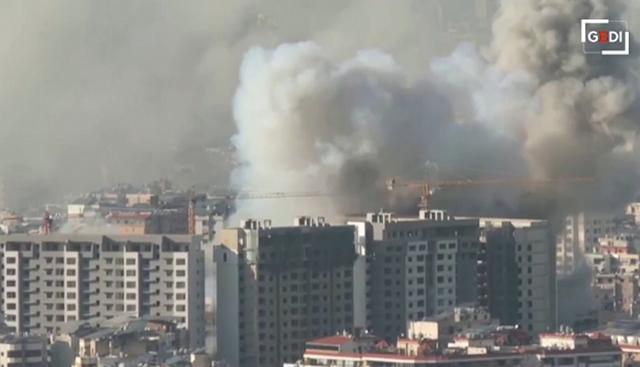 Beirut bombardamenti Israele