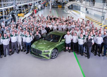 Bentley celebra il compleanno del fondatore con l’inizio della produzione della Continental GT di quarta generazione