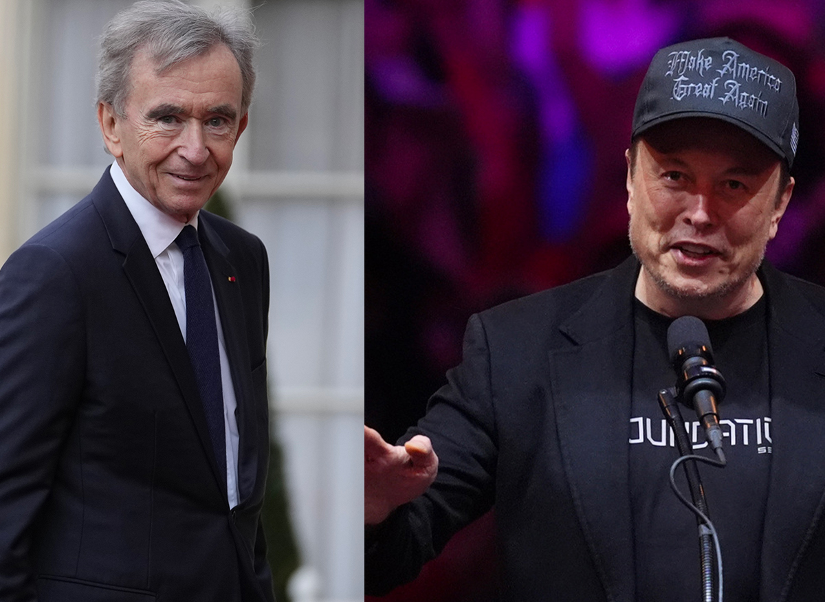 Bernard Arnault Elon Musk