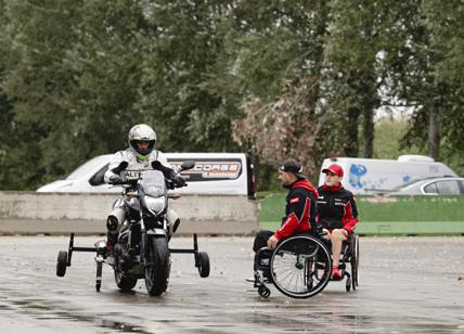 BMW Motorrad e Di.Di. insieme a Cervesina per l’inclusione: corso di guida per motociclisti disabili