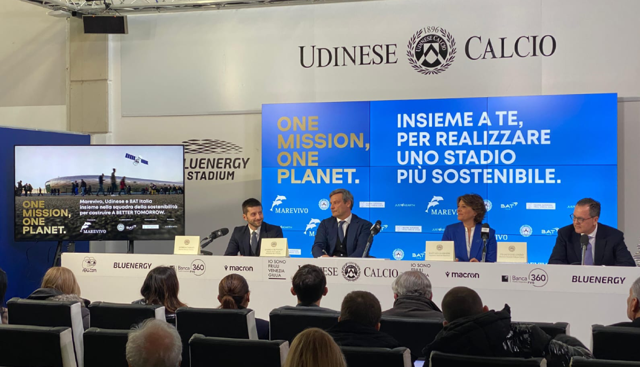 Fondazione Marevivo, con BAT Italia e Udinese Calcio per la campagna “One Mission, One Planet”