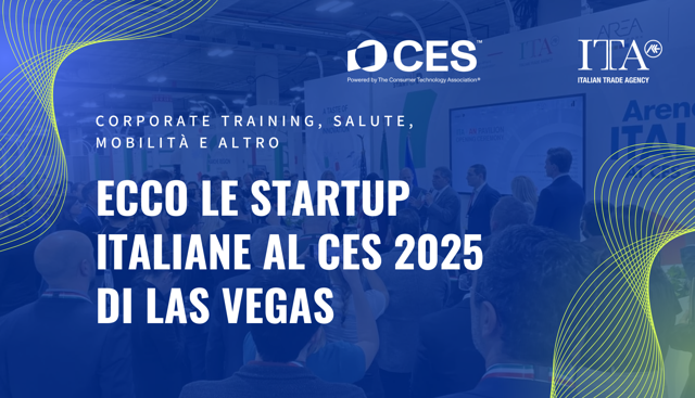 Corporate Training, salute, mobilità e altro: ecco le startup italiane al CES 2025 di Las Vegas