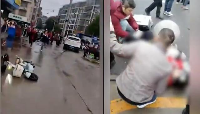 Cina Auto Incidente