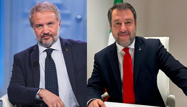 Claudio Borghi e Matteo Salvini