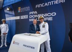 Fincantieri: varata a Riva Trigoso la settima nave PPA “Domenico Millelire”