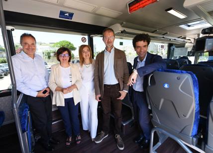 Regione Puglia e FSE: presentati 7 autobus ibridi extraurbani