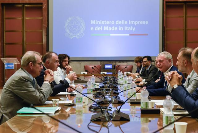 Confindustria incontra il Ministro delle Imprese e del Made in Italy Adolfo Urso