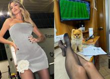 Diletta Leotta, aspettando La Talpa, regala un backstage da Roma-Inter (meglio del gol di Lautaro)