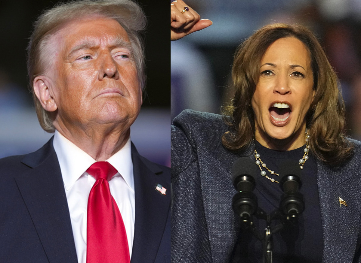 Donald Trump -  Kamala Harris